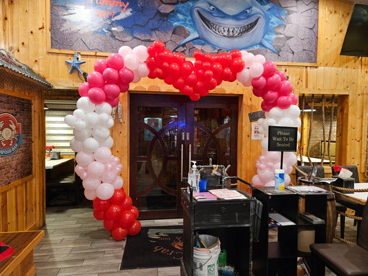 Heart Arch Balloons
