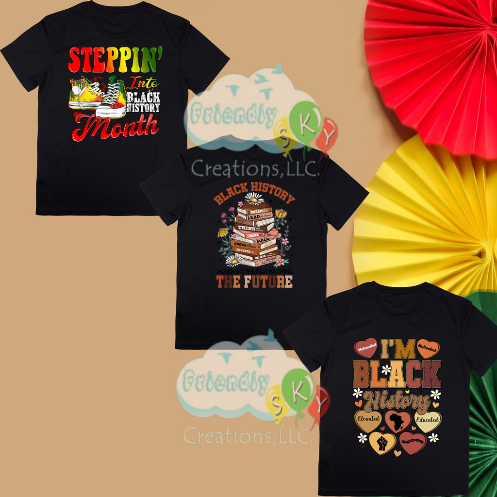 Black History Month Shirts