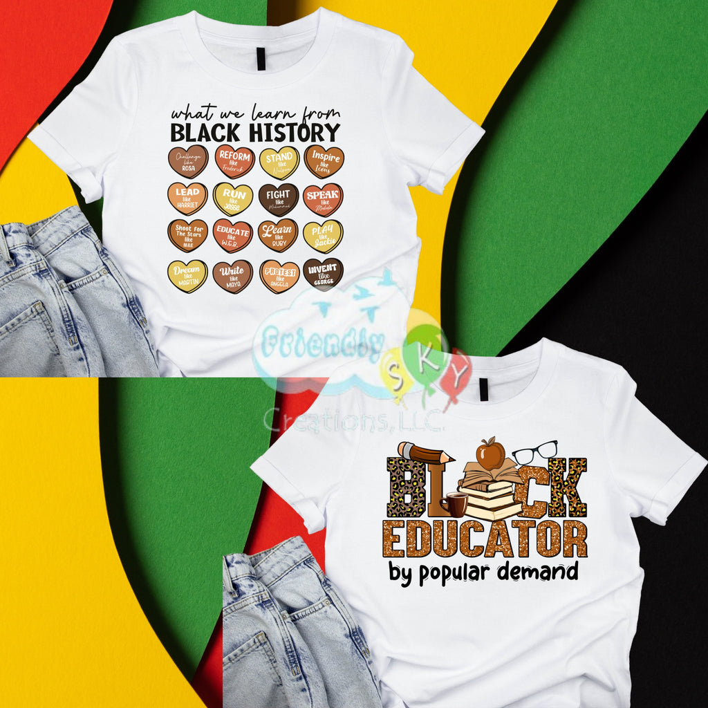 Black History Month Shirts
