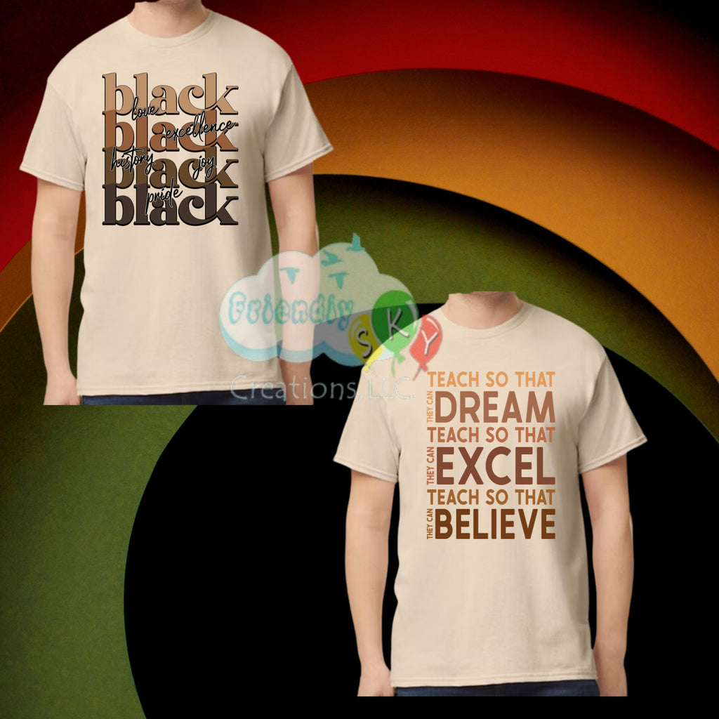 Black History Month Shirts