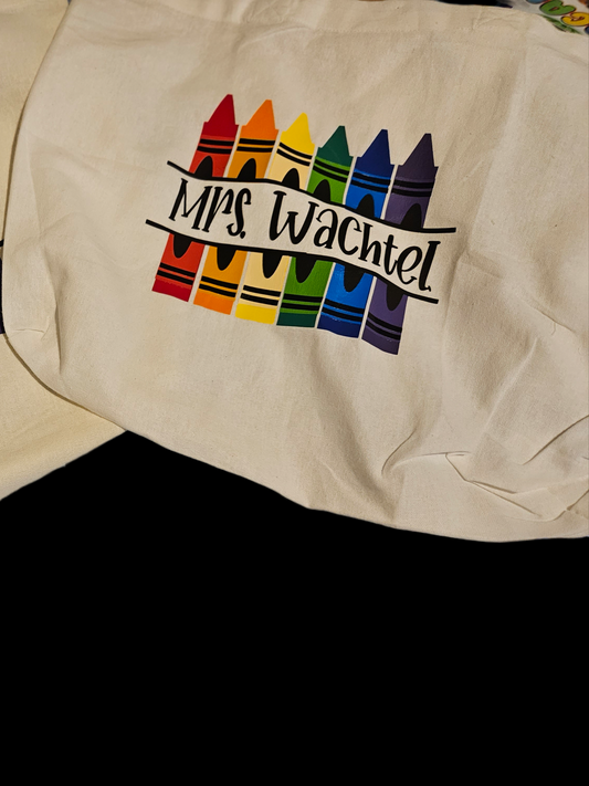 Crayon Tote Bag