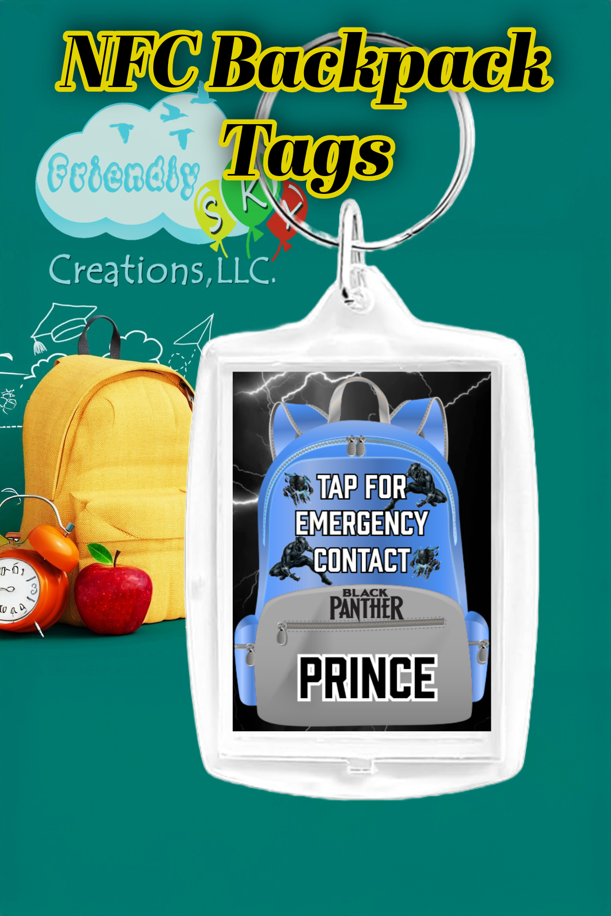 NFC Backpack tags
