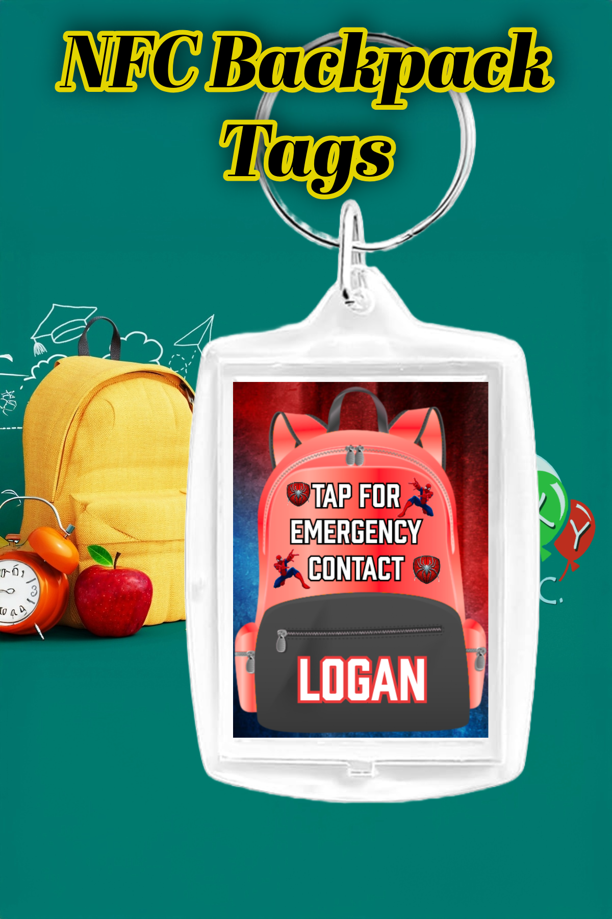 NFC Backpack tags