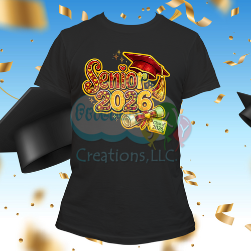 "Senior 2026" Shirts