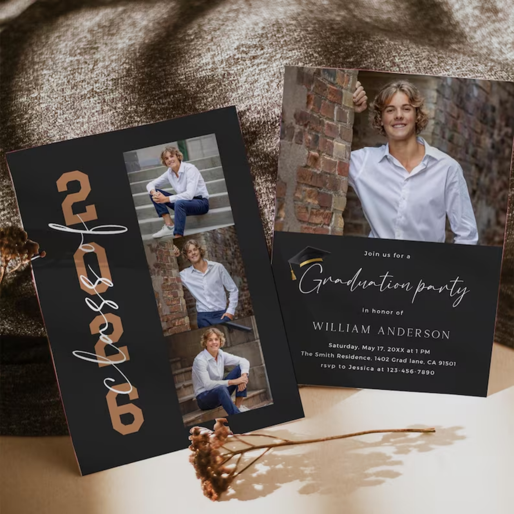Invitations, Graduation, Wedding, Birthday, Celebration