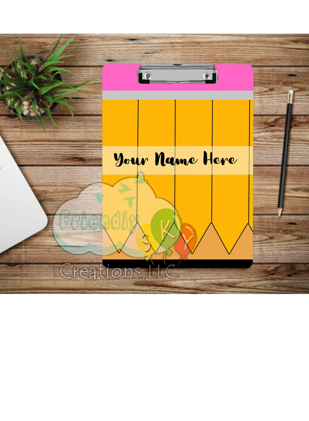 Personalized Teacher Composition Clip Board