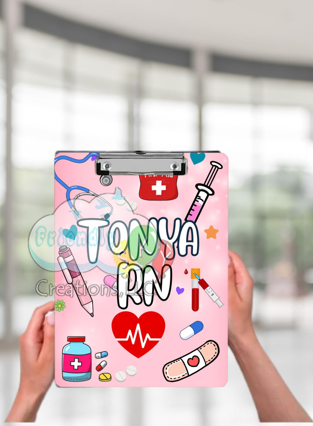 Nurse Personalized Clip Boards