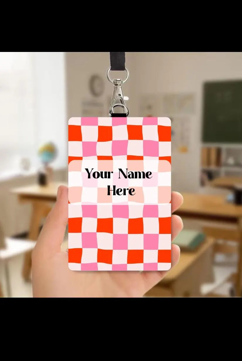 Personalized ID Badge Holders