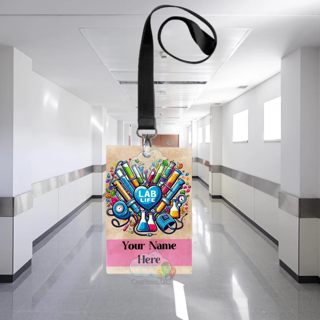 Personalized Medical ID Badge Holders