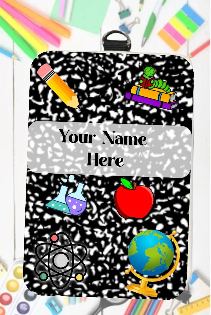 Personalized Teacher ID Badge Holders