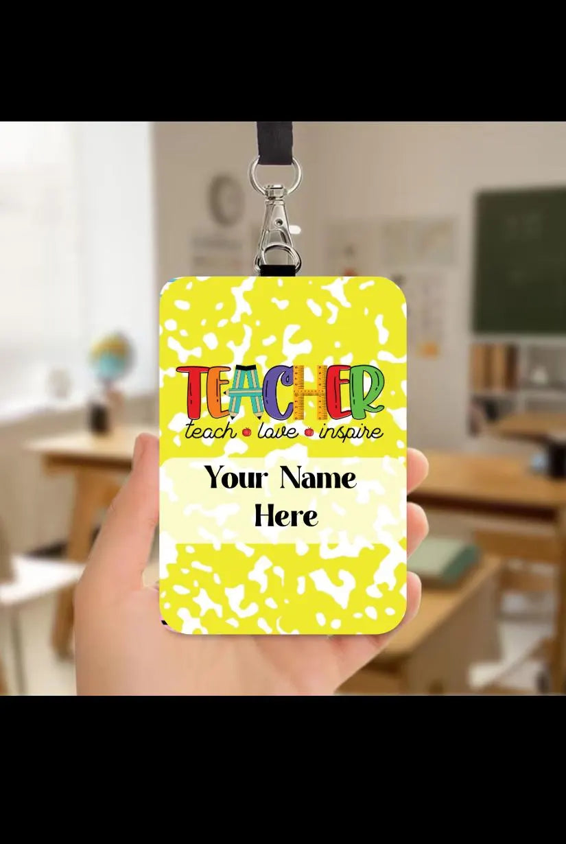 Personalized ID Badge Holders
