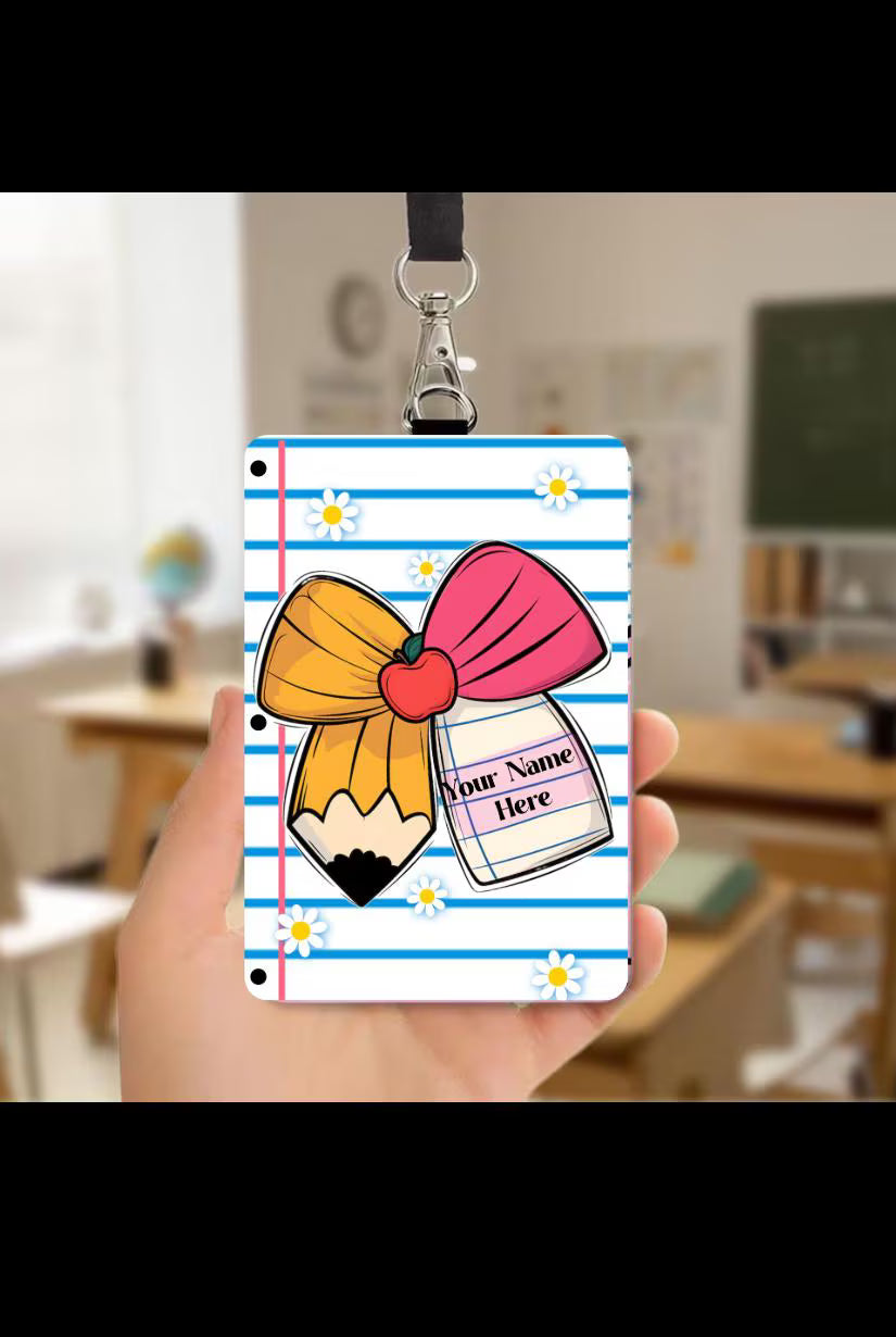 Personalized ID Badge Holders