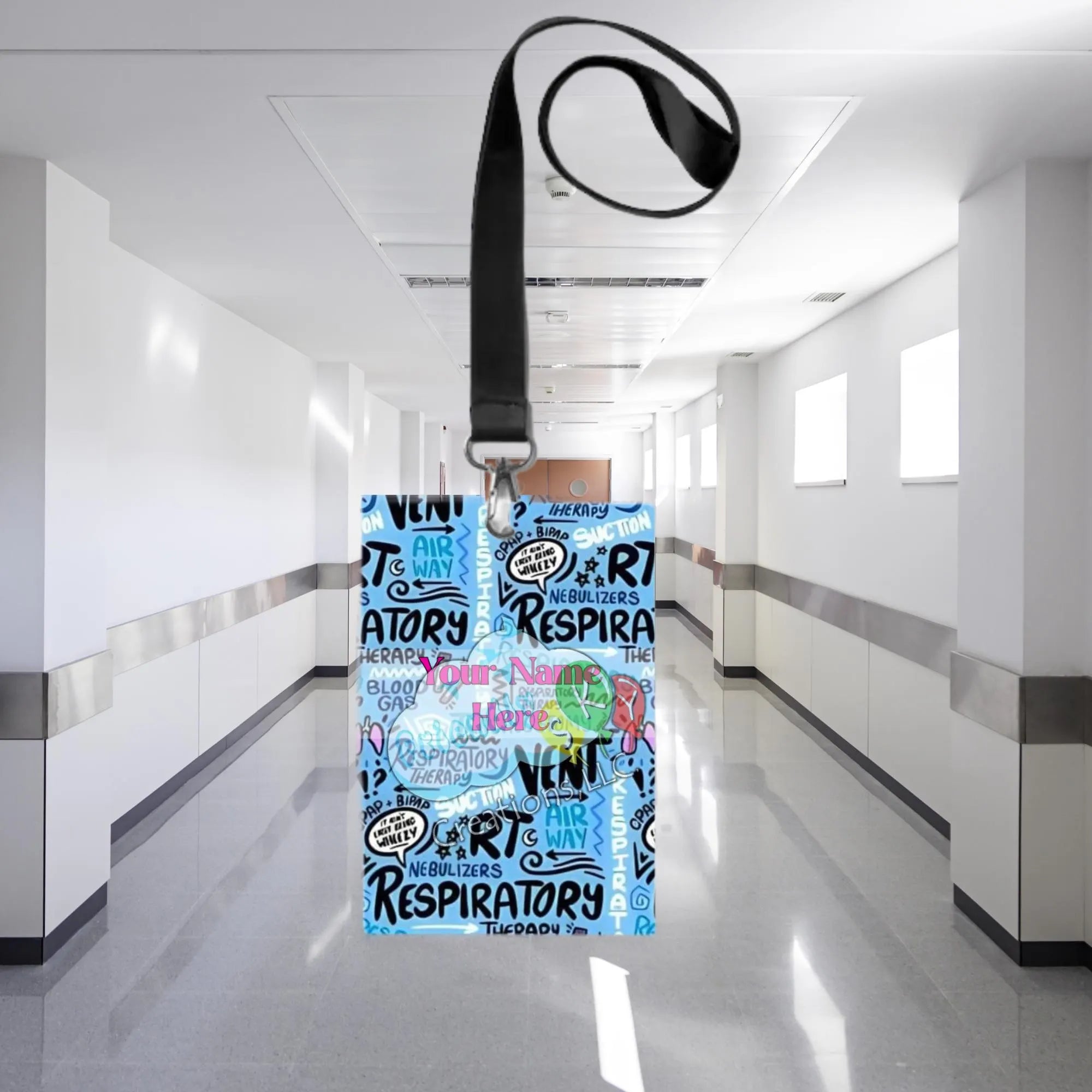 Personalized Medical ID Badge Holders