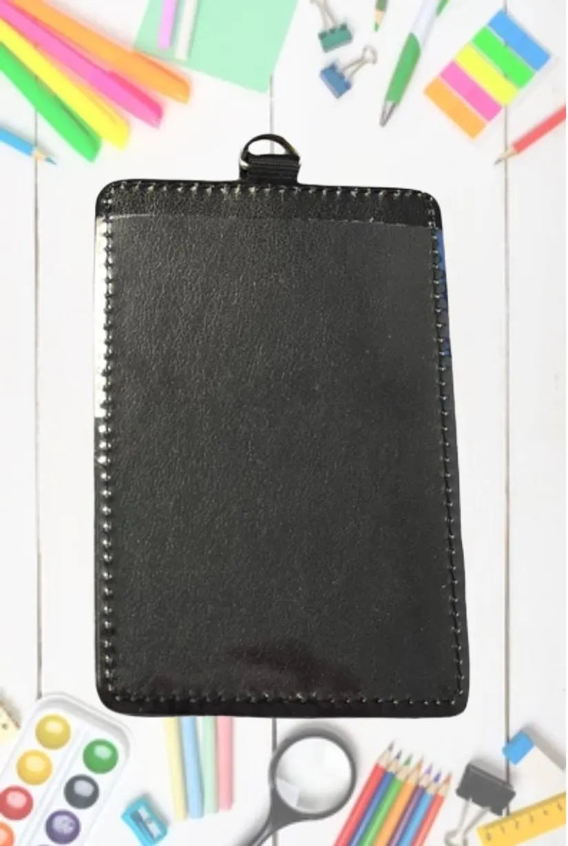 NFL Leather ID Card Holder, ID Holder With Lanyard, Rep your Team at work (Copy)