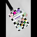 Students ID Badge Holder, Composition Book Style, 15 inch Lanyard