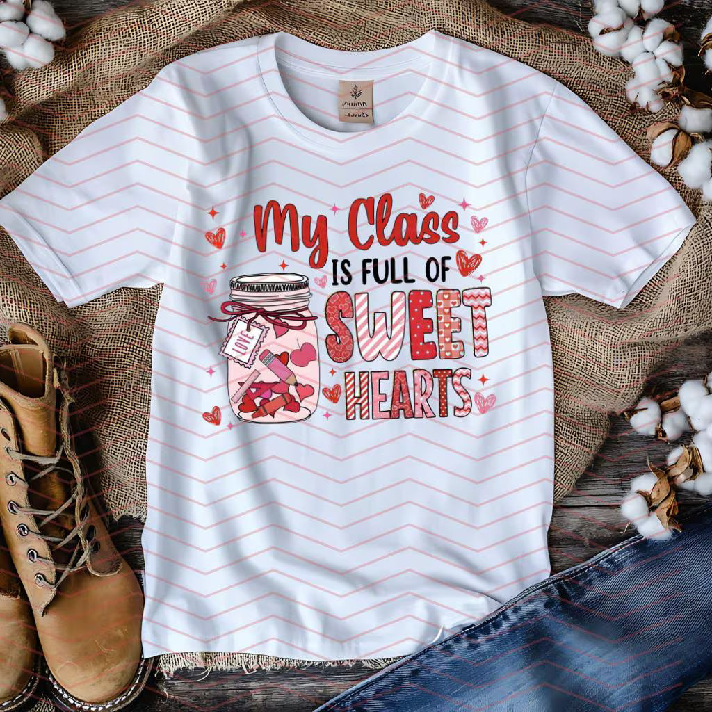 Teacher's Classroom Valentine, Students are sweethearts, PNG file, Clipart Image