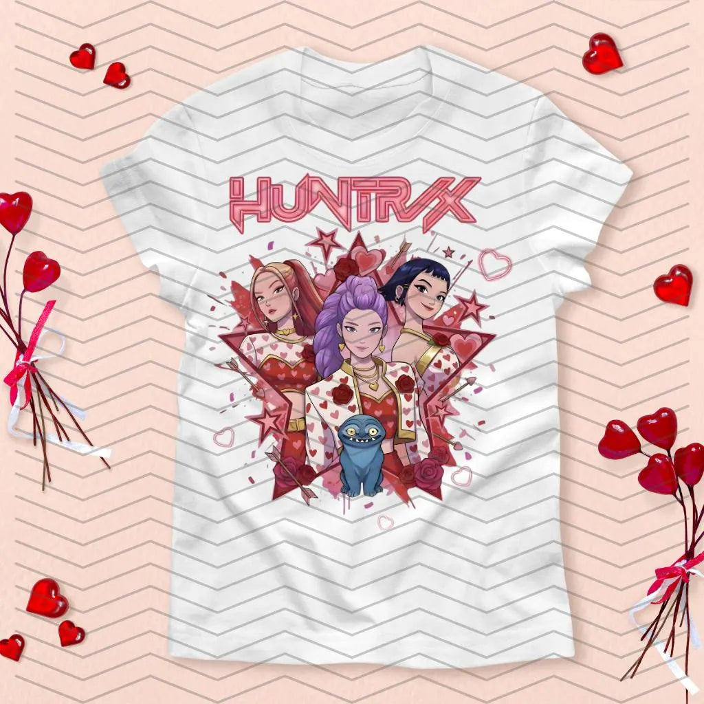 KPOP Valentine shirt design, PNG file, Clipart Image