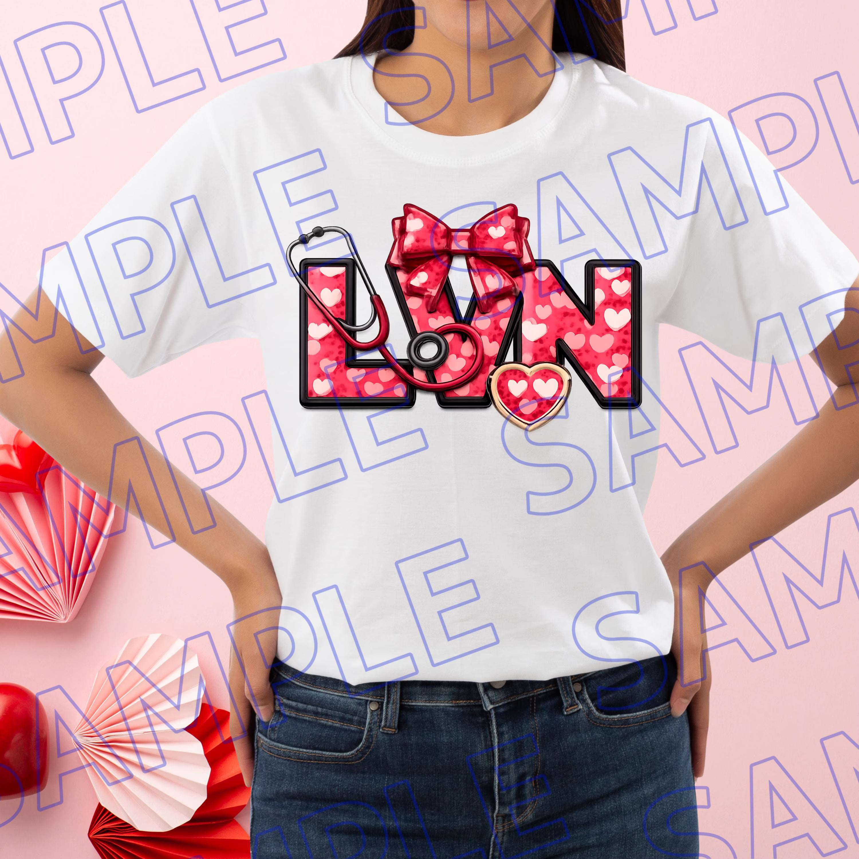 Medical Occupations Valentine shirt designs, PNG file, Clipart Image