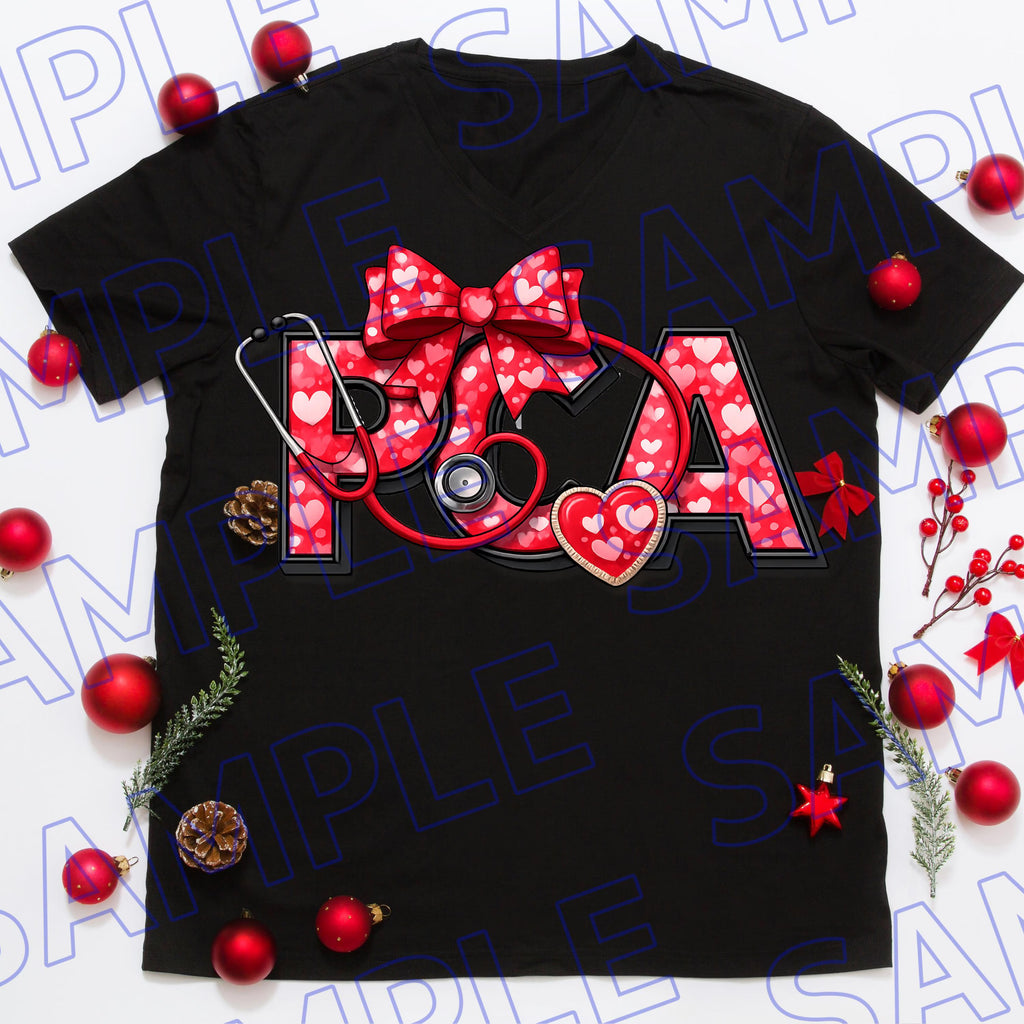 Medical Occupations Valentine shirt designs, PNG file, Clipart Image