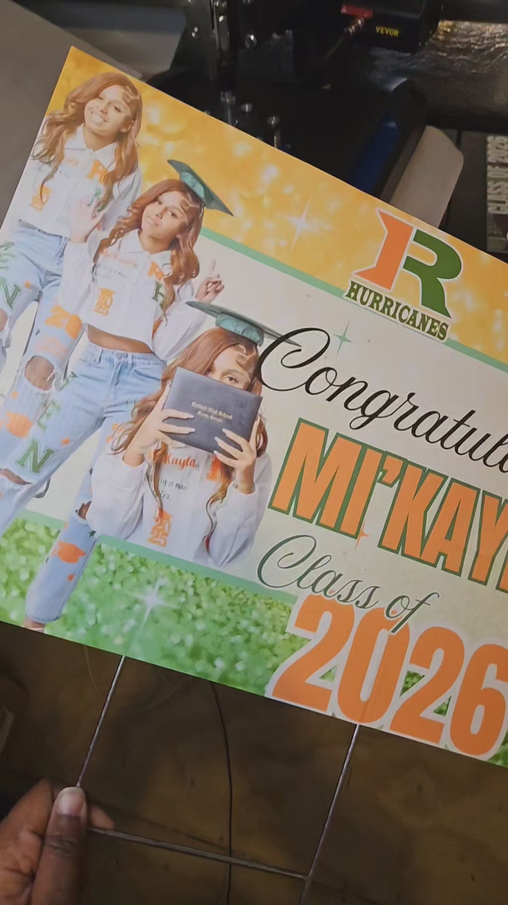 Custom Yard Signs, graduation, wedding, home, etc