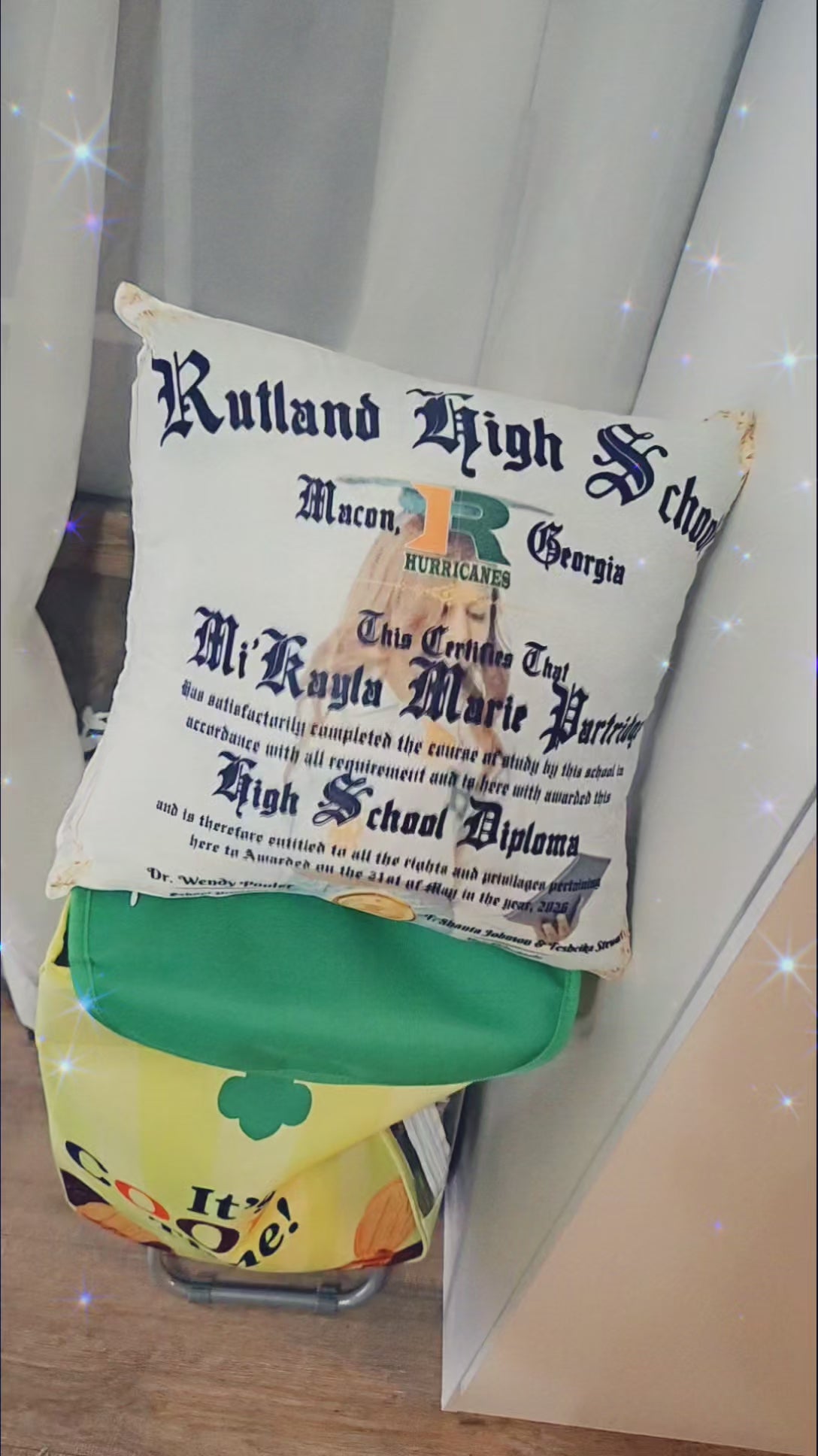 Graduation Photo Pillow Photo Pillow Diploma Pillow Custom Graduation Diploma Pillow Double-Sided Graduation Pillow Grad 2026 Graduation