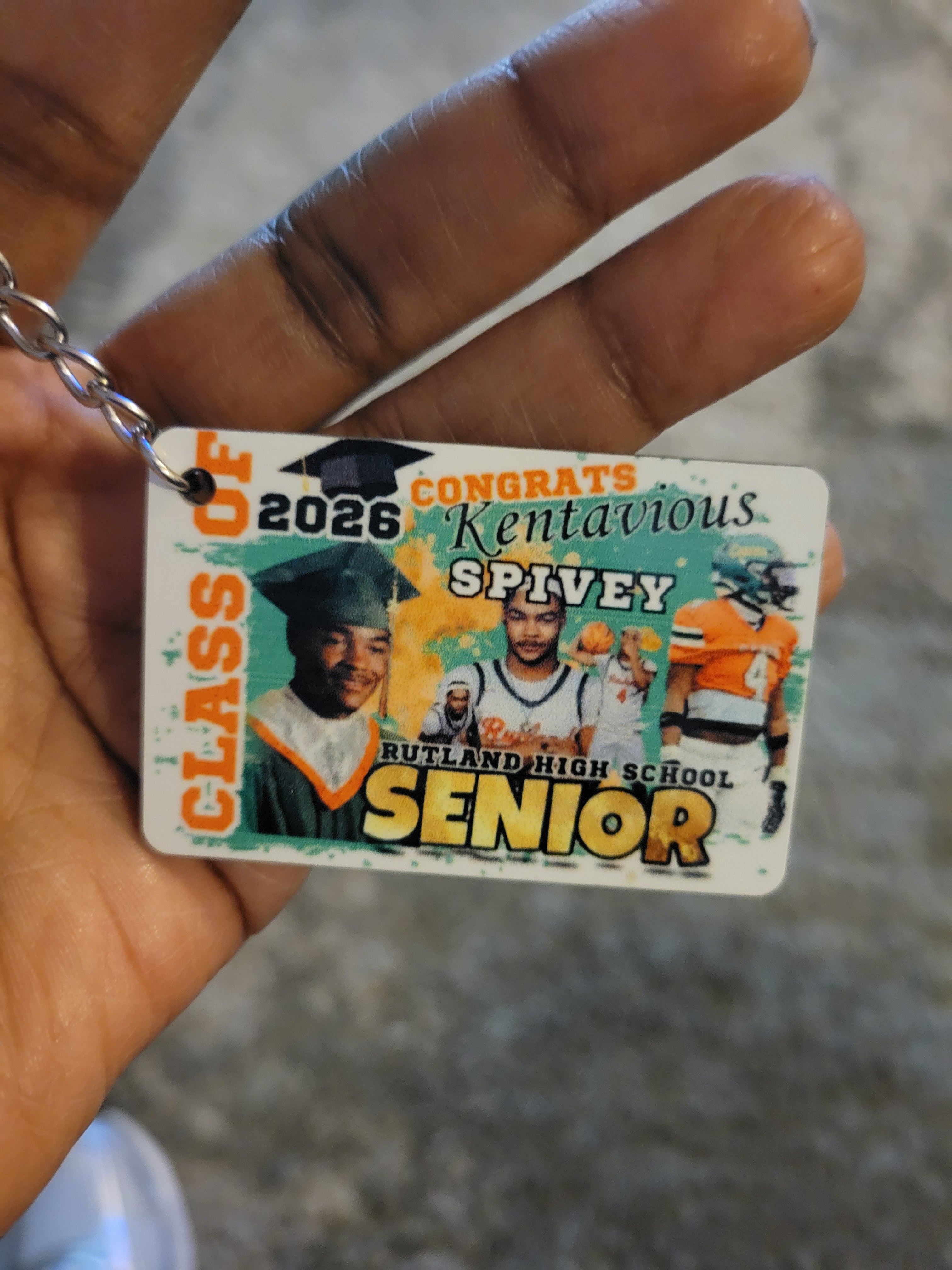 Grad Diploma Double sided Keychains, Keepsakes