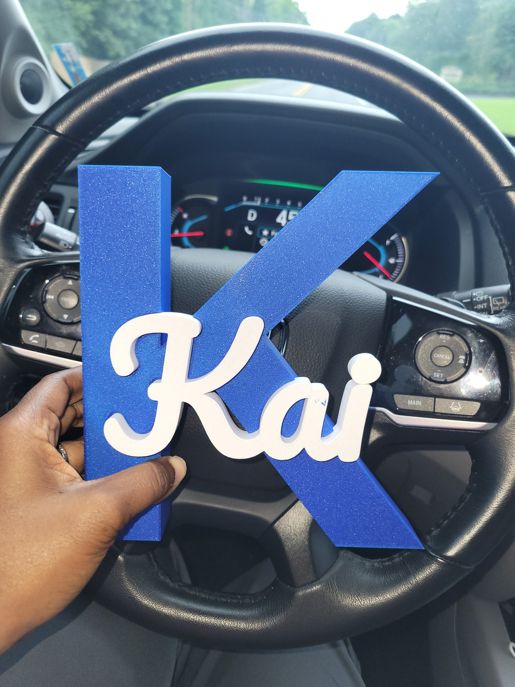 Personalized 3D Printed Name Initial
