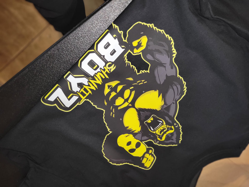 Add back of shirt Design